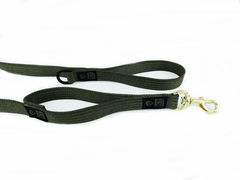 K9 Thorn povodac s 2 ručke 150cm, maslinasto zeleni