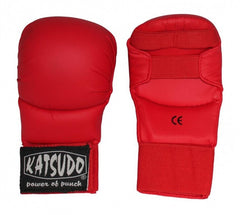 Katsudo Klasik karate rukavice, crvene