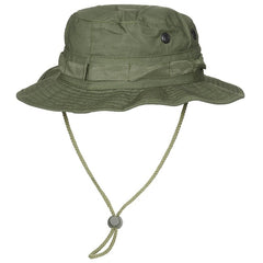 MFH GI Bush američki šešir Ripstop s uzicom, OD green