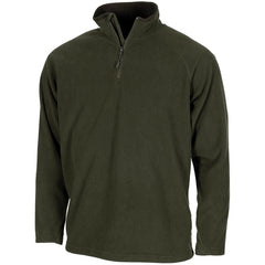 MFH Troyer majica flisana s dugim rukavom, OD green