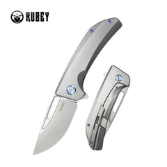 KUBEY Hyperion sklopivi nož Silver Titan