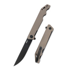 KUBEY Pylades sklopivi nož Tan&Black