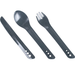 Lifeventure Ellipse pribor plastični Cutlery Set, grafit