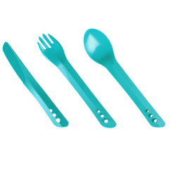 Lifeventure Ellipse pribor Cutlery Set plastični, teal