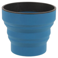 Lifeventure Ellipse Flexi Mug silikonska sklopiva šalica 350 ml, mornaričko plava