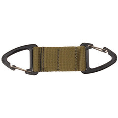 MFH karabiner dvostrani s osiguračem, maslinasto zelen