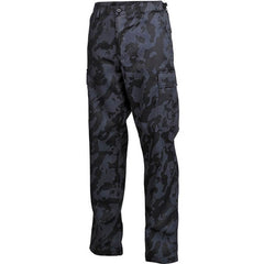 MFH US BDU hlače muške, night-camo