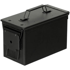 MFH US M2A1 metalna kutija za municiju, crna, 30 x 15,5 x 19 cm