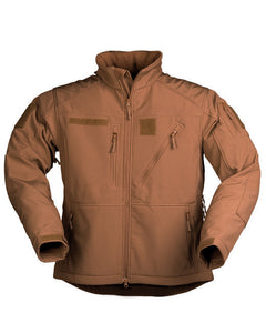 Mil-Tec SCU 14 softshell jakna, dark coyote