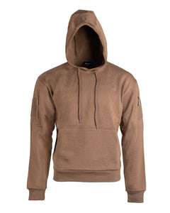 Mil-Tec TACTICAL pulover s kapuljačom i klokan džepom, dark coyote