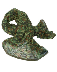 Mil-Tec mrežasti šal Flecktarn, 190x90cm