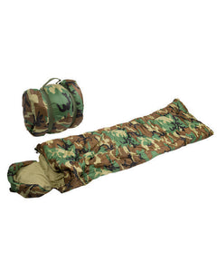 Mil-Tec PILOT vreća za spavanje woodland +/- 0°C
