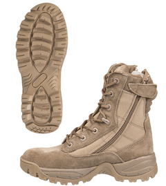 Mil-Tec TACTICAL cipele s dva YKK zatvarača, coyote