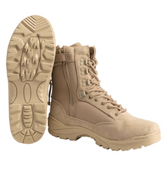 Mil-Tec TACTICAL cipele sa zatvaračem YKK, khaki