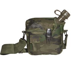 Mil-Tec US čuturica s navlakom 2l, woodland
