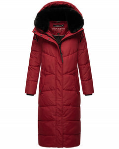 Navahoo HINGUCKER zimska jakna s kapuljačom ženska, dark red
