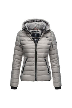 Navahoo Lulana ženska prijelazna jakna s kapuljačom, Light grey