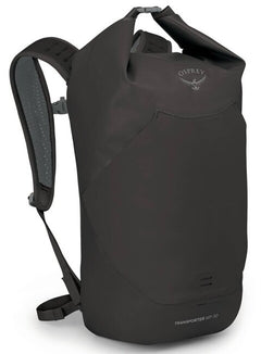 OSPREY TRANSPORTER ROLL TOP WATERPROOF gradski ruksak 30, crni