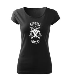 DRAGOWA ženska majica special forces 150 g/m², crna
