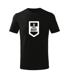 DRAGOWA dječja majica kratkih rukava army boy, crna