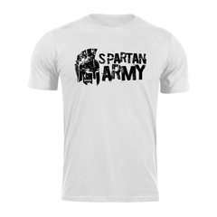 DRAGOWA majica kratkih rukava Spartan army Aristón 160 g/m², bijela