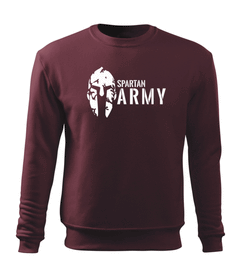 DRAGOWA Spartan Army muški pulover 300 g/m², bordo