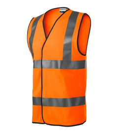 Rimeck HV Bright refleksni sigurnosni prsluk, fluorescentno narančasti