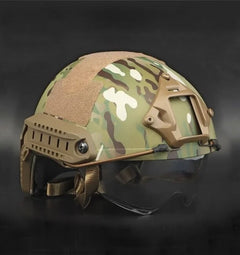 DRAGOWA Tactical Fast MH taktička kaciga s naočalama Charger, CP (bez certifikacije)