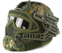 DRAGOWA Tactical Hammer taktička kaciga, Digital Woodland (bez certifikacije)
