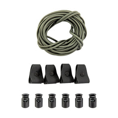 Tasmanian Tiger Bungee Cord Set set za pričvršćivanje, maslinasto zeleni