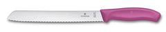 Victorinox Swiss Classic nož za kruh i pecivo, ružičasti