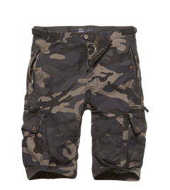 Vintage Industries Gandor kratke hlače, Dark camo