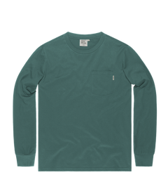 Vintage Industries Grant majica s dugim rukavom pocket, Ocean blue