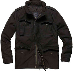Vintage Industries Capper parka, crna