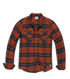 Vintage Industries Sem flanelska košulja, narančasta karirana