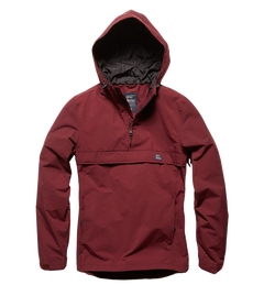 Vintage Industries Shooter Anorak prijelazna jakna, burgundy bordo