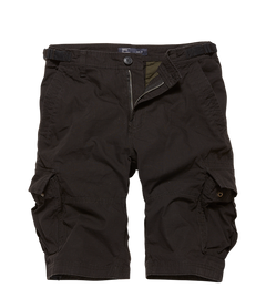 Vintage Industries Terrance kratke hlače, crne