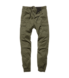 Vintage Industries Vince Cargo jogger hlače, olive sage