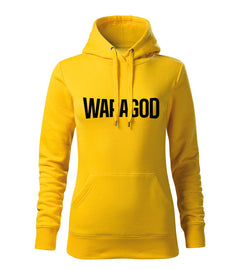 WARAGOD ženska dukserica s kapuljačom FastMERCH 320 g/m², žuta