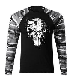 DRAGOWA Fit-T Frank The Punisher majica s dugim rukavom 160 g/m², Metro