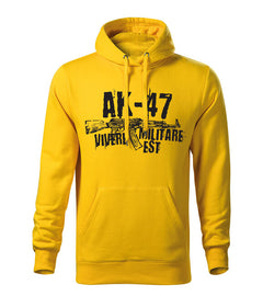 DRAGOWA Seneca muški pulover s kapuljačom AK-47 320 g/m², žuti