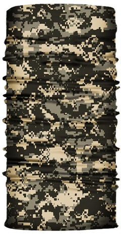 WARAGOD Värme multifunkcionalna bandana, woodland digital light