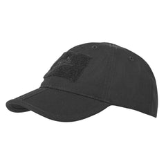 Helikon-Tex FOLDING kapa sa šiltom PolyCotton Ripstop, crna