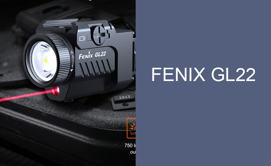 Svetlo na konci hlavne - zbraňové svietidlo Fenix GL22