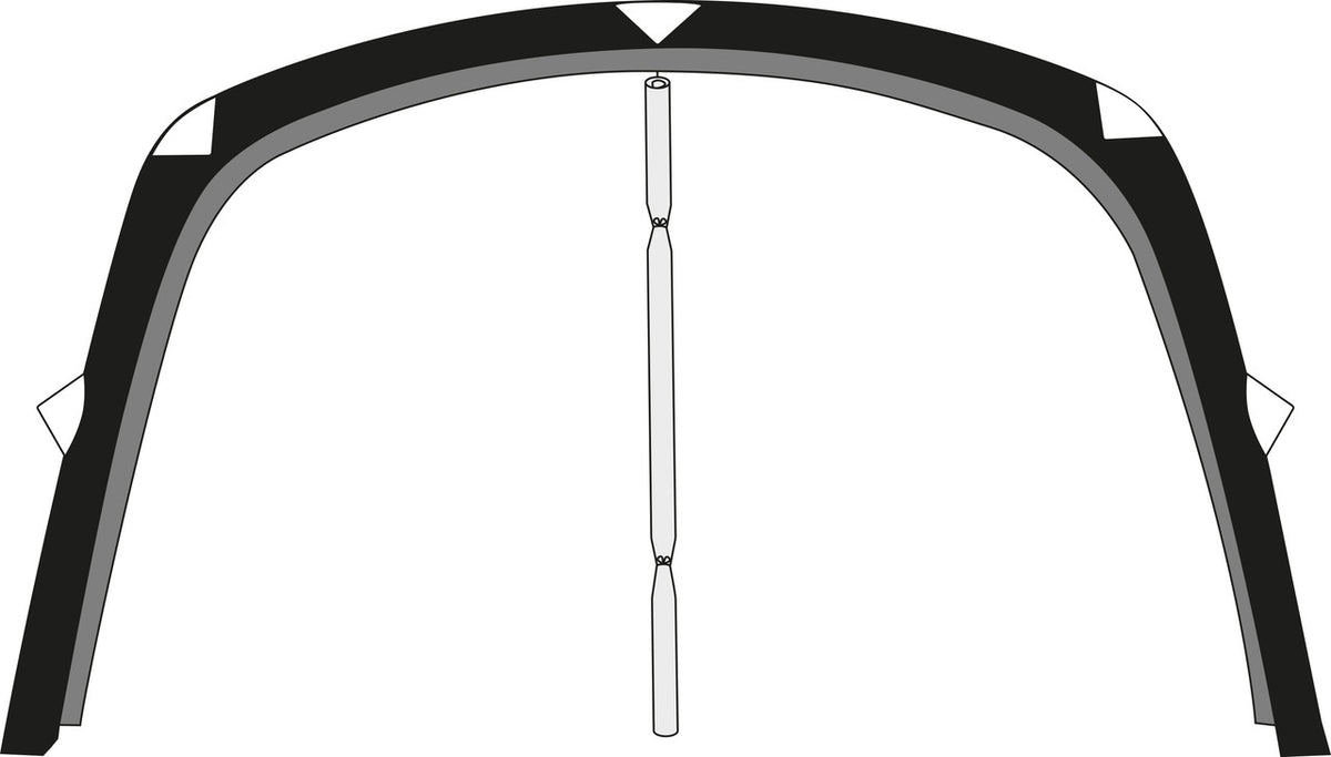 Brunner Skia 300 auto šator Frontwall