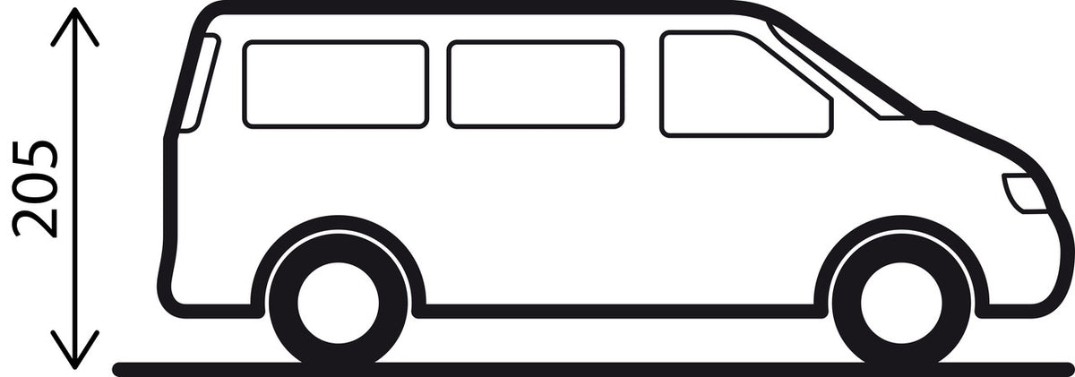 Brunner Comet auto šator VW T5/T6