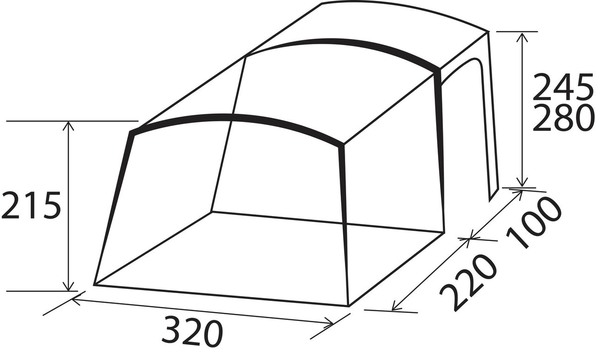 Brunner Trails A.I.R. TECH HC auto šator