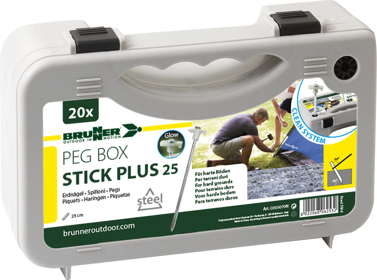 Brunner Peg Box Stick Plus šatorski klinovi 25