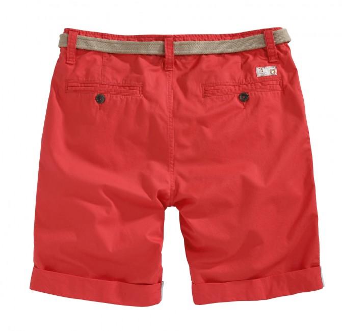 Surplus Chino kratke hlače, crvene