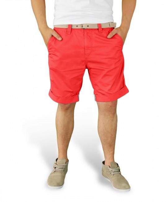 Surplus Chino kratke hlače, crvene